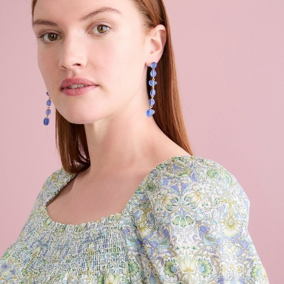 NEW J Crew Dress Womens Small LIBERTY London ART FABRICS Afternoon Paisley smock - Picture 6 of 13